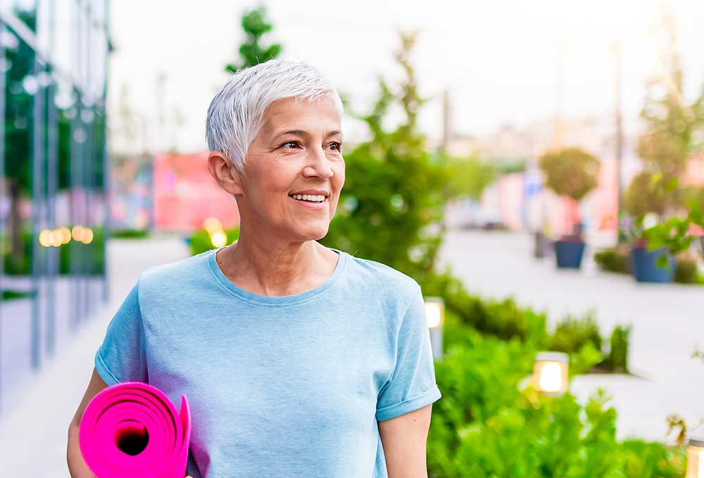 Senior Outdoors Clear Vision