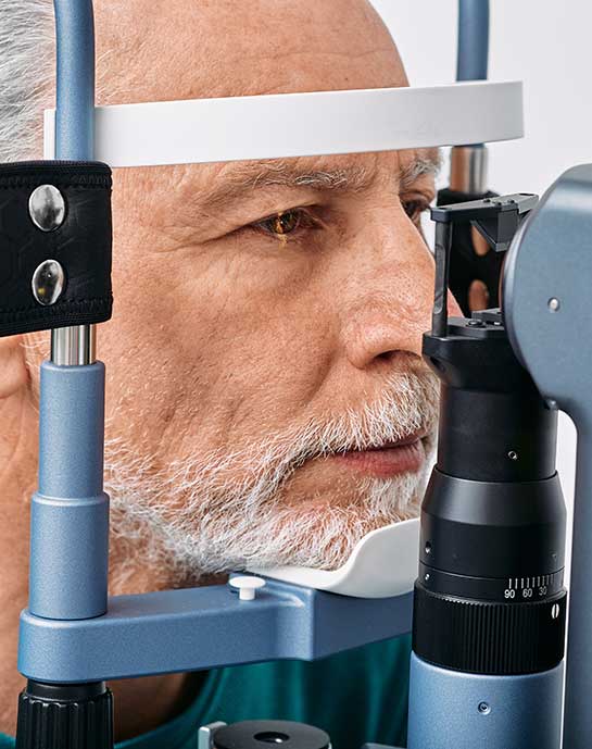 Getting Eyes Checked form Glaucoma